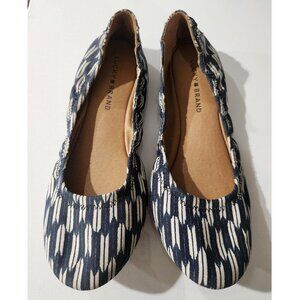 Lucky Brand Echo Ballet Flat Navy 9.5M